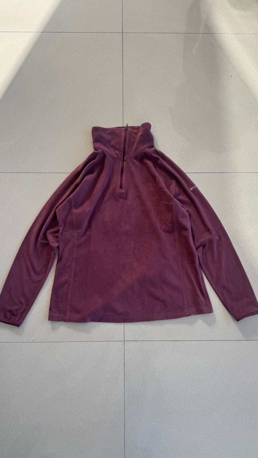 Fleece columbia ¼ zip