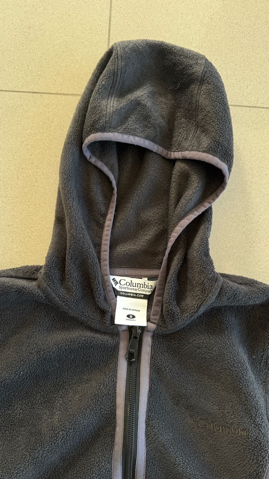 Fleece Columbia com capuz — foto 2