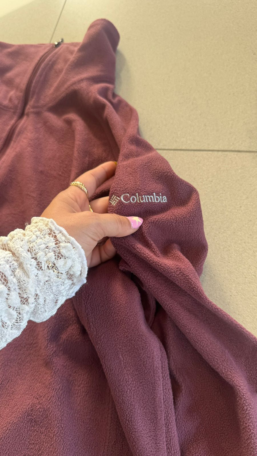 Fleece columbia ¼ zip — foto 4