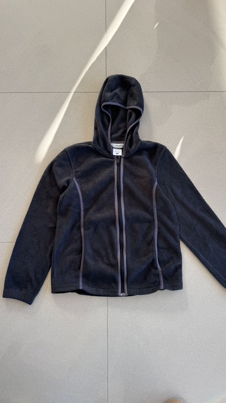 Fleece Columbia com capuz