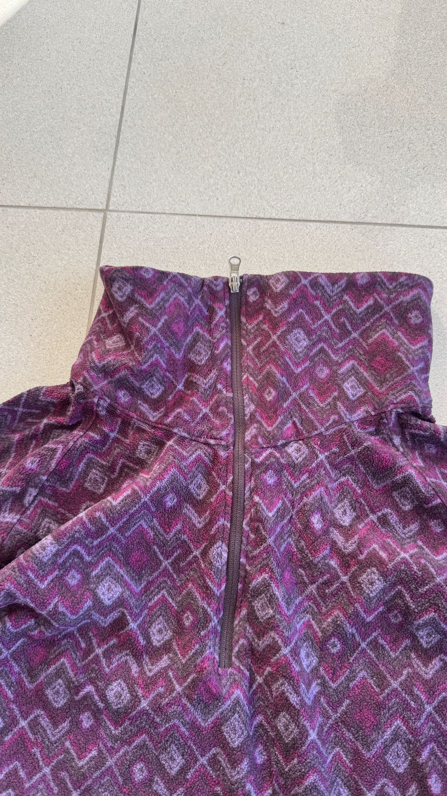 Columvia Fleece ¼ zip Roxo — foto 6