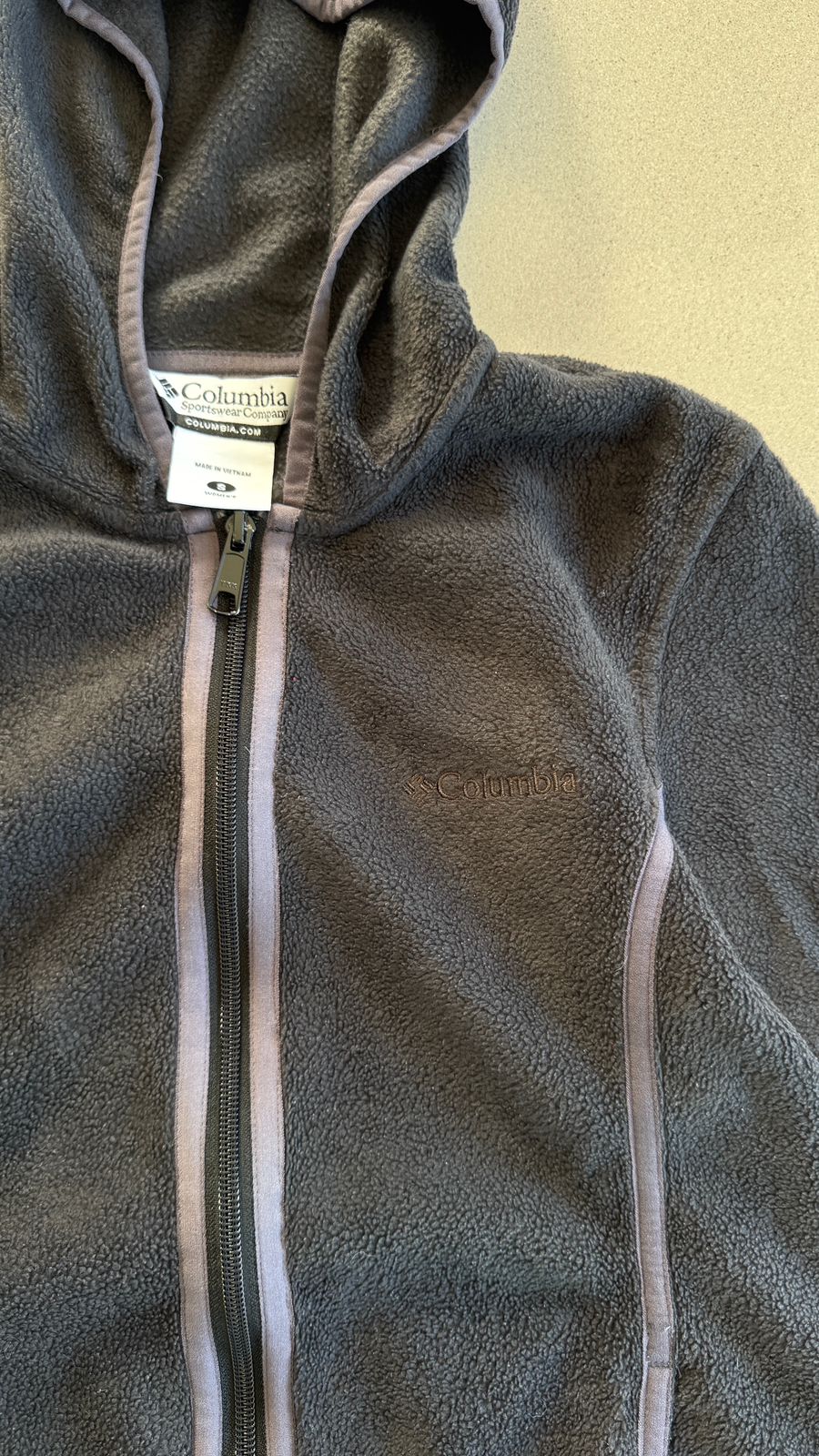 Fleece Columbia com capuz — foto 3
